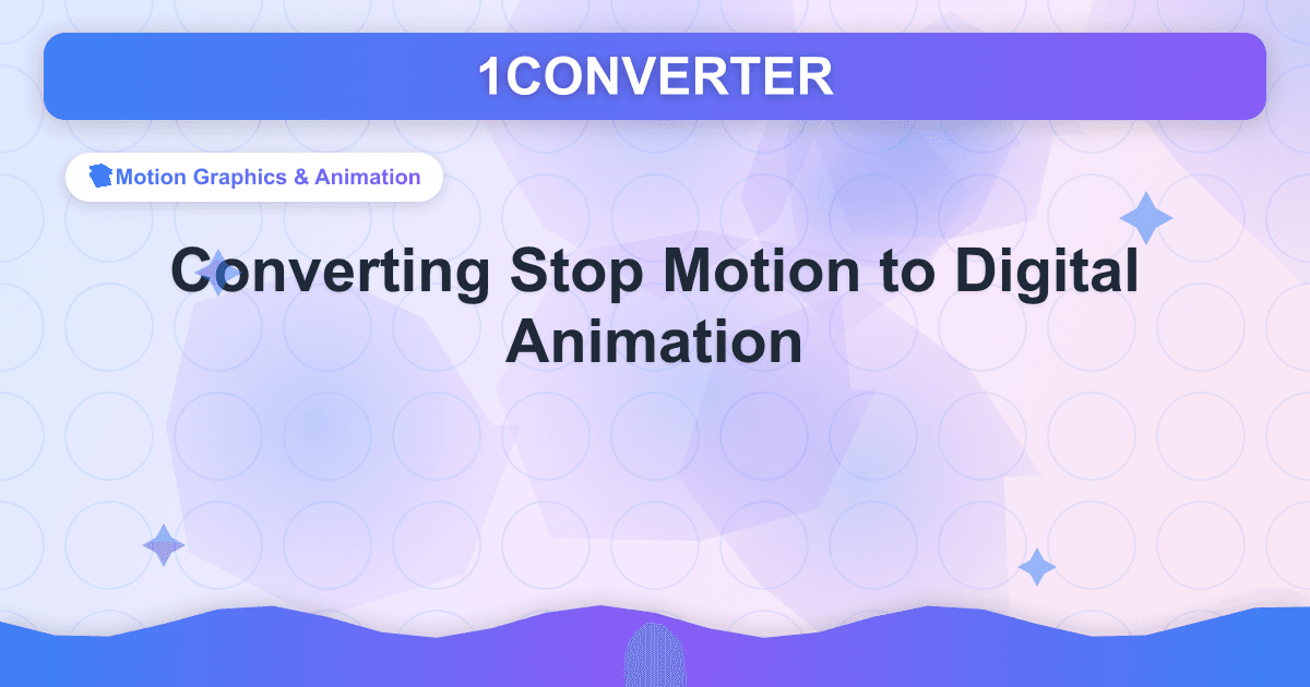 Converting Stop Motion to Digital Animation - Related article
