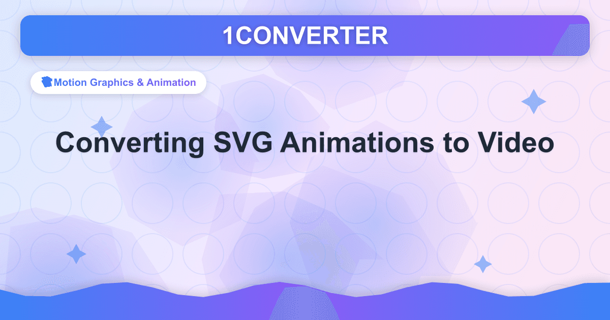 Converting SVG Animations to Video - Related article