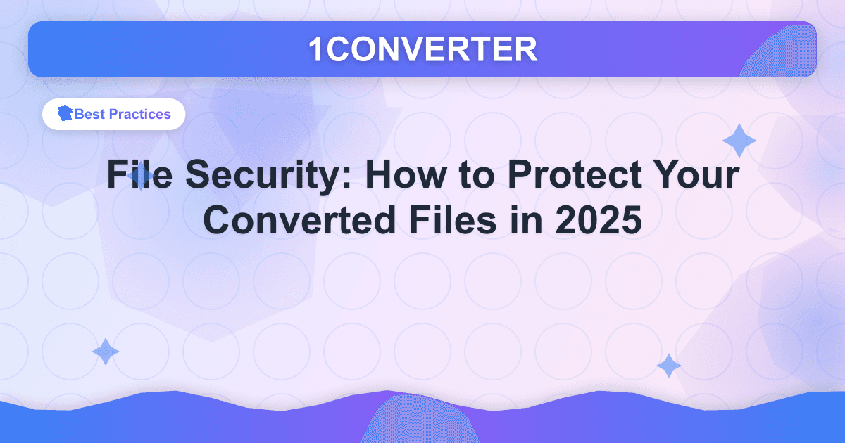 फ़ाइल सुरक्षा: 2025 में अपनी परिवर्तित फ़ाइलों को कैसे सुरक्षित रखें - Related article