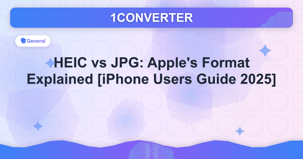 HEIC vs JPG: Apple - Related article