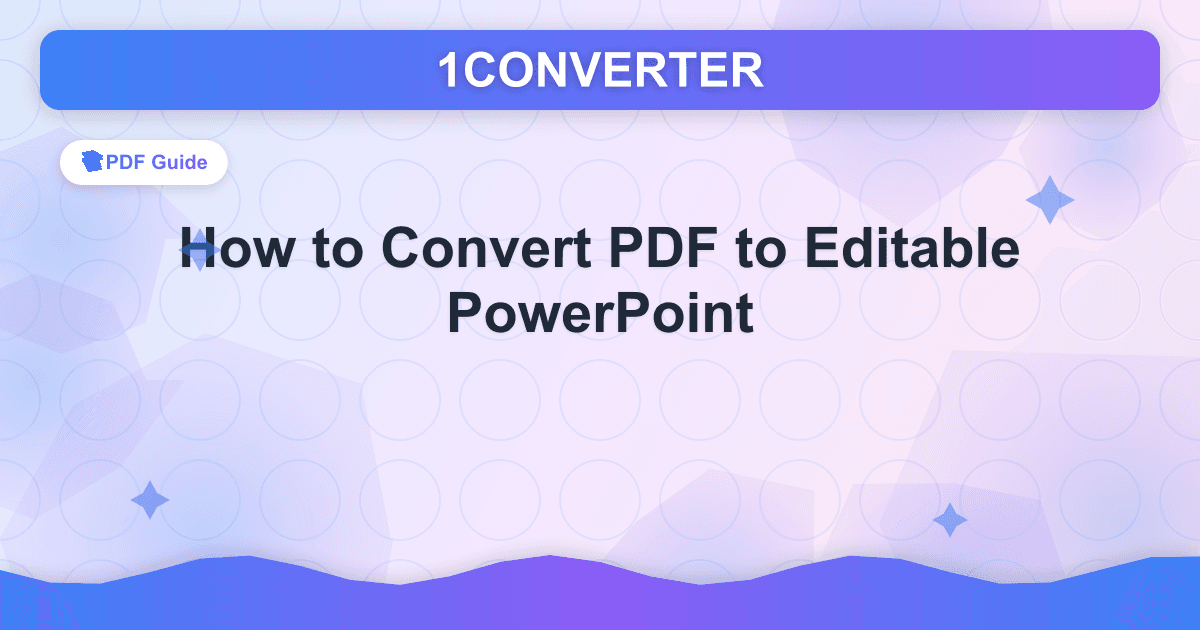 How to Convert PDF to Editable PowerPoint - Related article