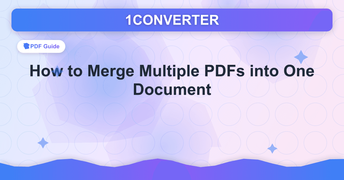 How to Merge Multiple PDFs into One Document - Related article