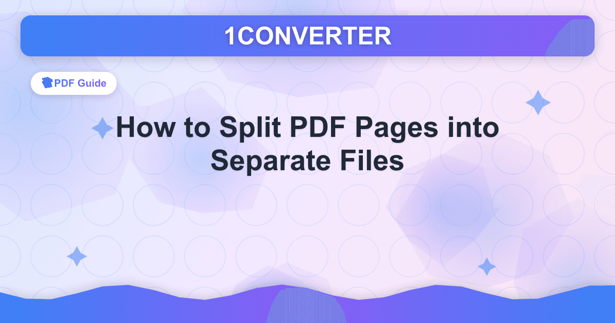 How to Split PDF Pages into Separate Files - Related article