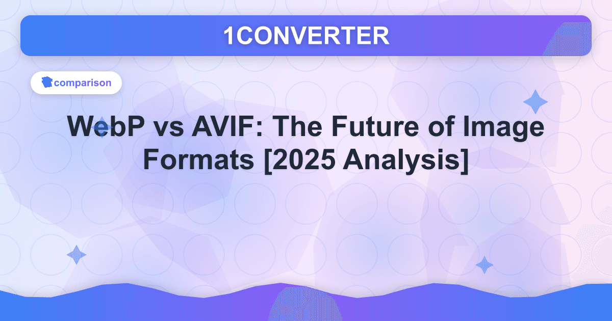 WebP vs AVIF: The Future of Image Formats [2025 Analysis] - Related article