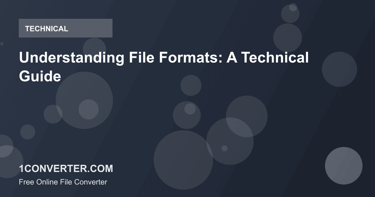 File format technical structure visualization